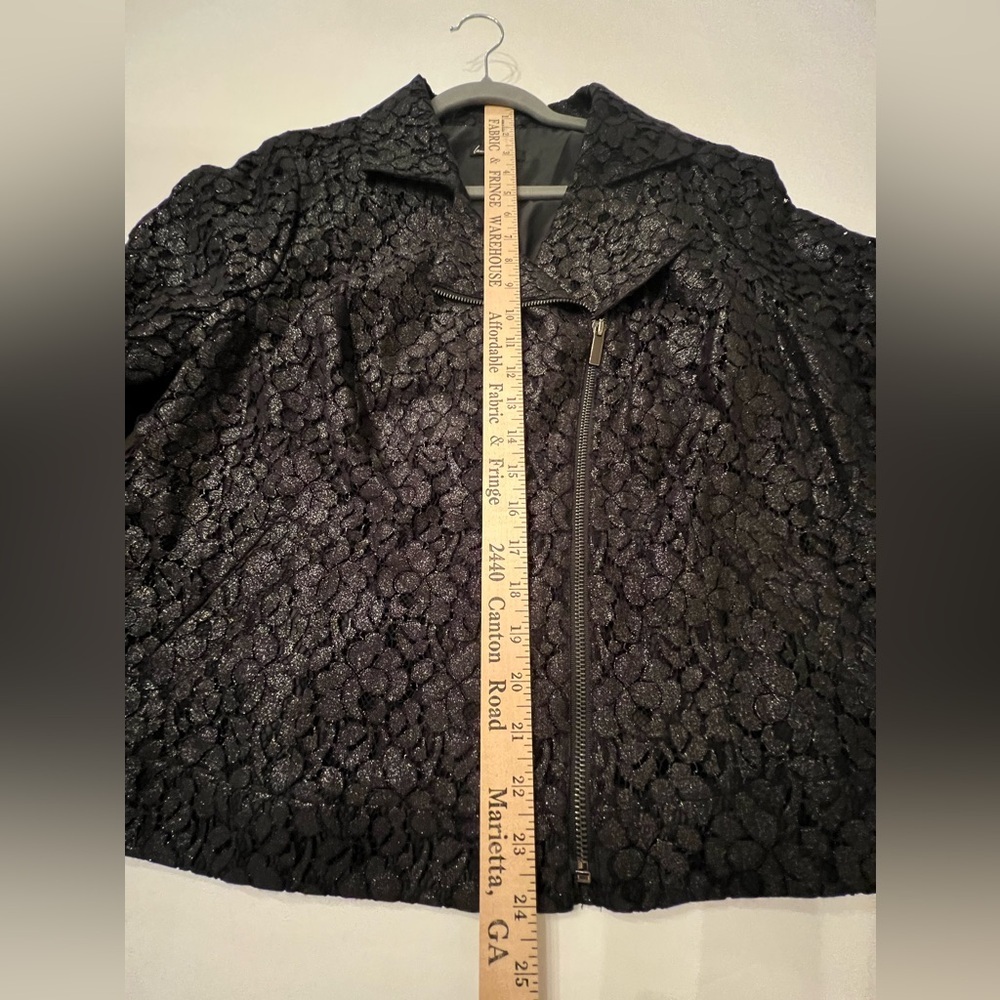 Lane Bryant Black Lace Jacket - Picture 4 of 10